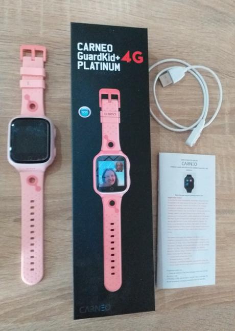 Smart hodinky carneo guardkid+ 4g platinum detské,