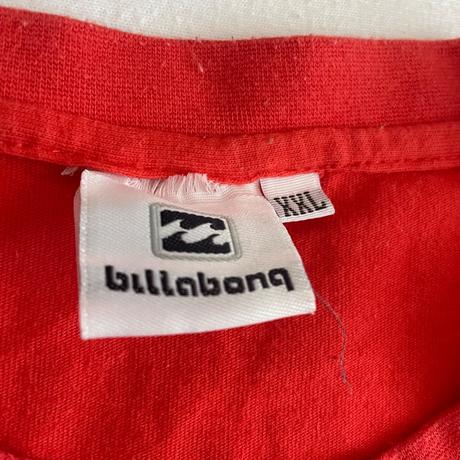 Billabong tričko y2k orange graphic xxl, billabong,xxl