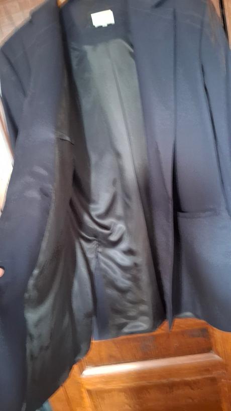 Tmavomodré sako xs - s, s