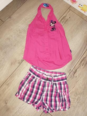 Blúzkové tielko minnie, kraťasky ok, original marines,104