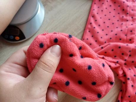 Teplý bodkovaný overal 6-9m, f&f,74