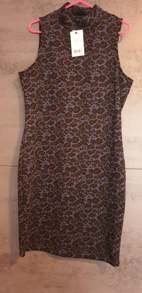 Šaty vybíjanými kvetmi, next,42 / xl