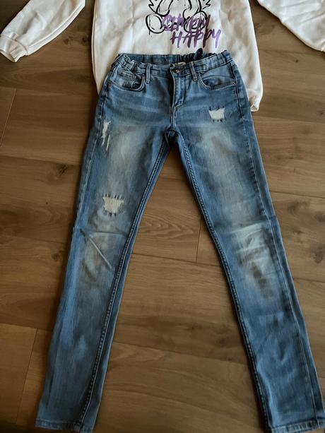 Mikina + rifle super stav, c&a,152