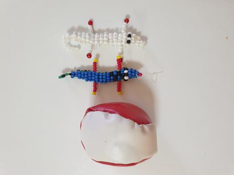 Gorálkový krokodíl 2ks + loptička, 