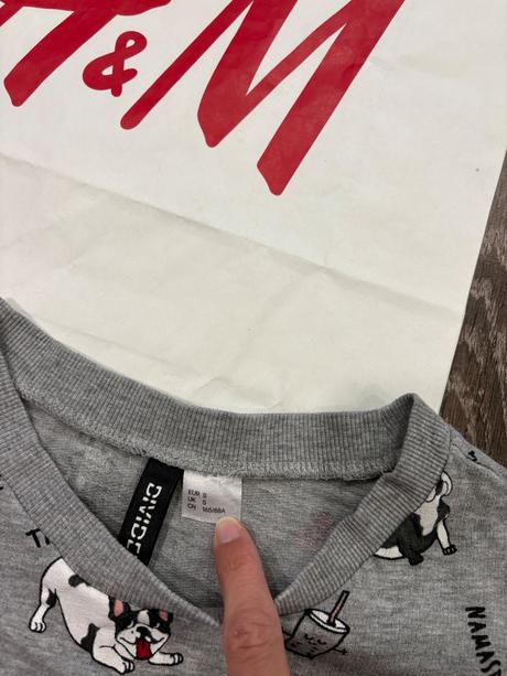 H&m peckova mikina velkost s, h&m,s