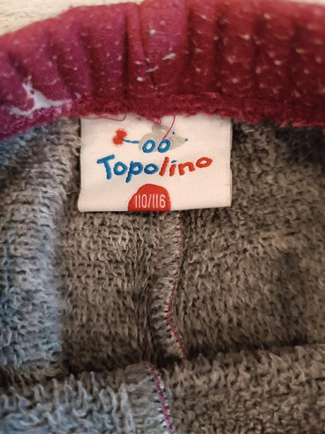 Zateplené nohavice legíny, topolino,110