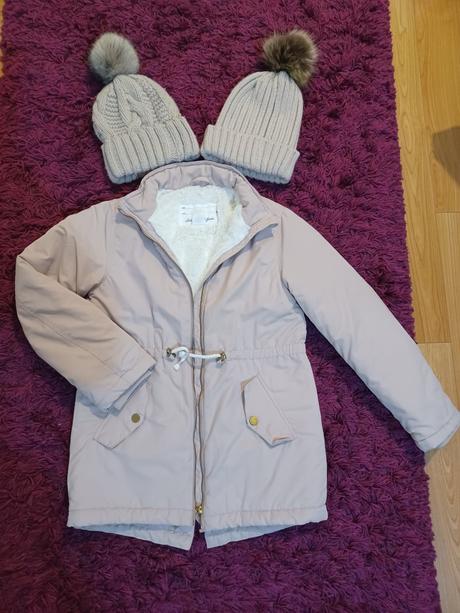 Zimná bundička, h&m,140