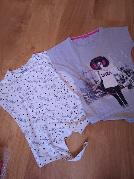 Tričká s krátkym rukávom, 122–134