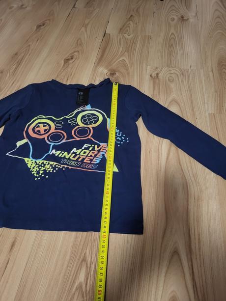 Tričko dl.rukáv, h&m,134