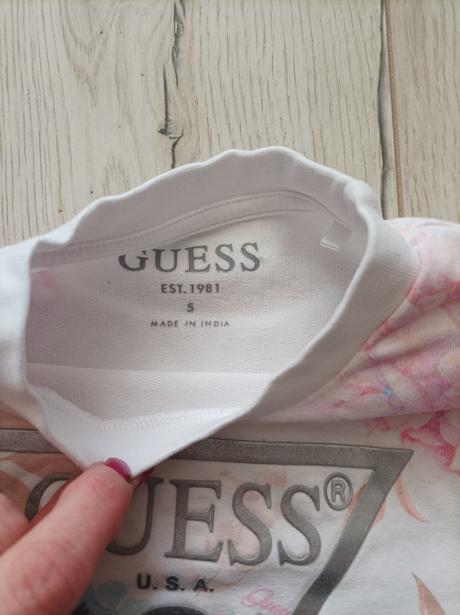 Bavlnena mikina guess 116/122, guess,122