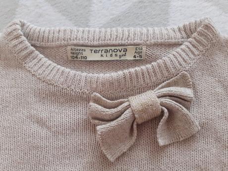 Dievcensky bezovy pulover, terranova,110
