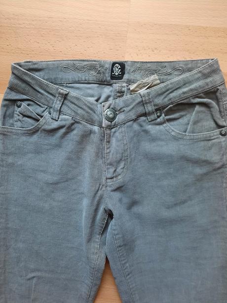 Dámske menčestráky, denim,s