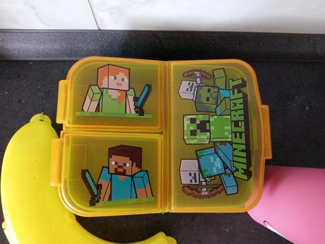 Minecraft box, fľaša zajac, 