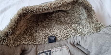 Zimná detská rifľová bunda, veľkosť 86, 86