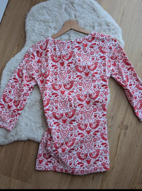 Tricko na dojčenie folk m, 