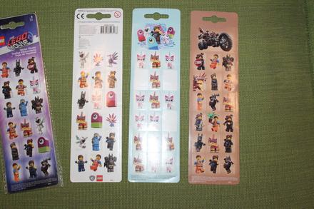 Lego nálepky originál 54 kusov,