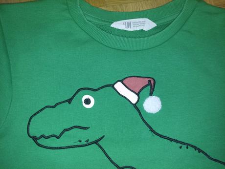 Vianočná mikina, h&m,134