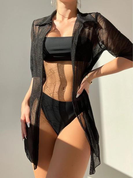 Kimono/prehoz na plavky vel. uni, 