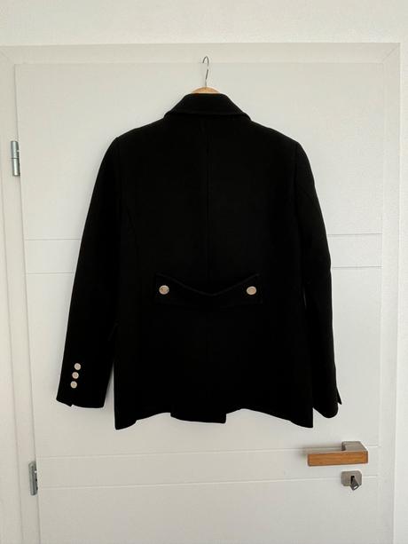 Čierny kabát, zara,m