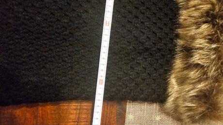 Šál  pleteny tunel s možušinou, 