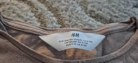 Tričko, h&m,140