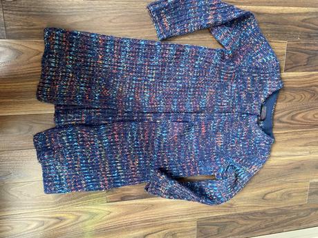 Dlhy pletený kardigan, m