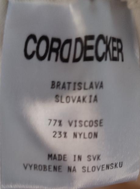 Nohavice corddecker, s