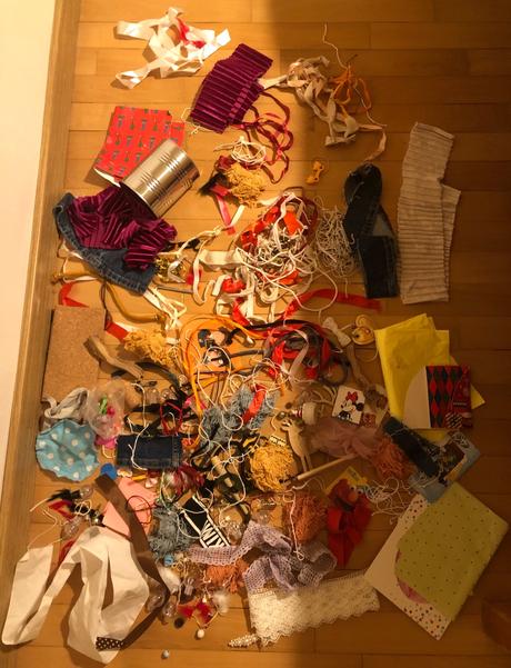 Maxi balík vecí na tvorenie - celá taška, 