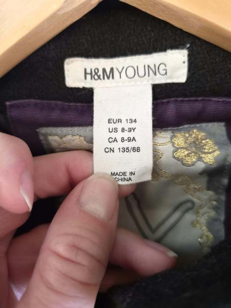 Kabát, h&m,134