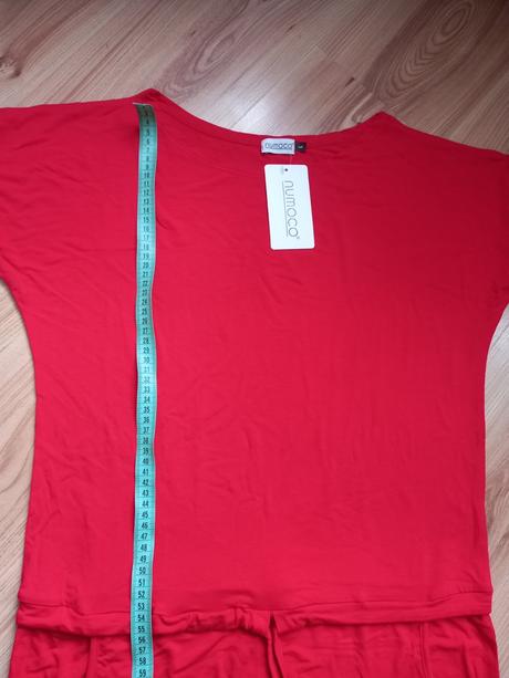 Krásne červené letné šaty l, l