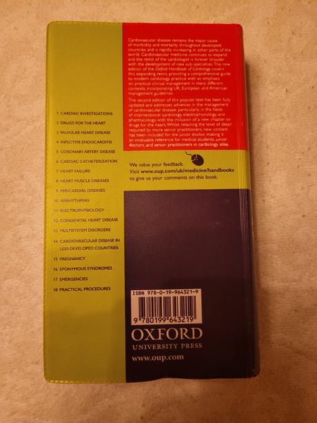 Cardiology oxford handbook,