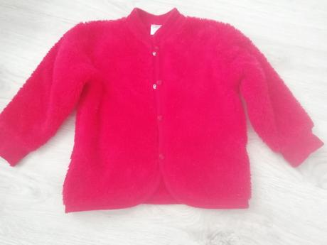 Chlpatý sveter na gombíky, richelieu,80