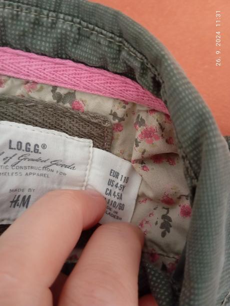 Šaty / tunika, h&m,110