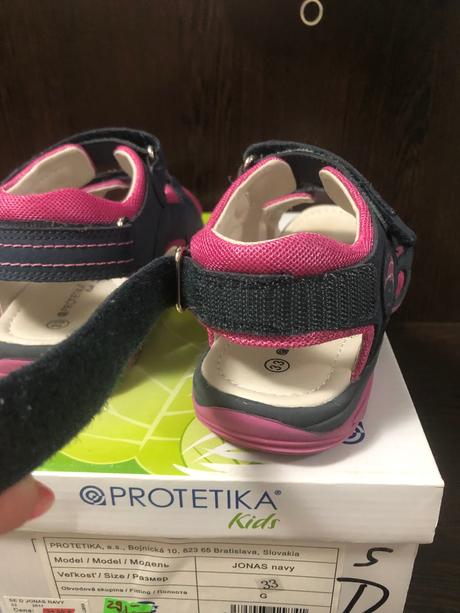 Sandalky, prezuvky protetika, veľkosť 33, protetika,33