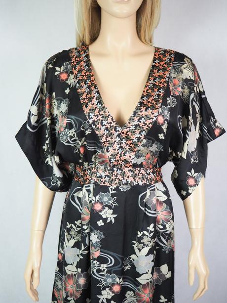 Kvalitné saténové šaty h&m, h&m,42