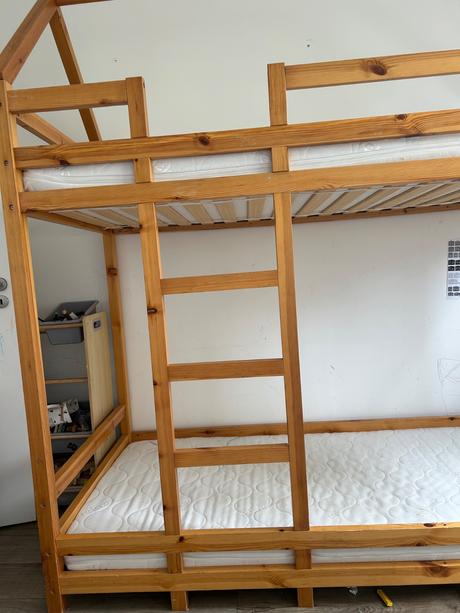 Postel poschodova montessori domcek, šírka (cm): 90,dĺžka (cm): 200