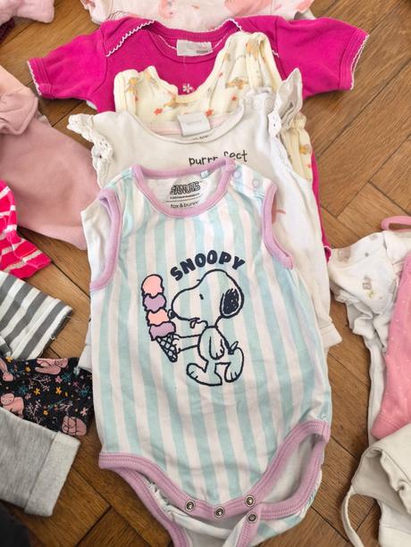 Obrovský dievčenský balík veľkosť 68, 68–80