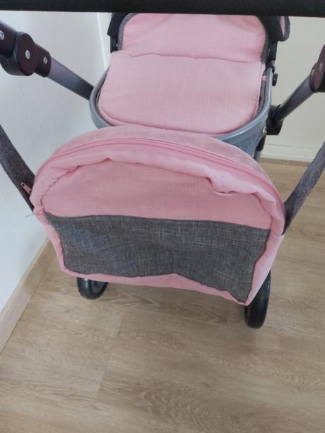 Detský kočiarik pre bábiku 2 v 1,