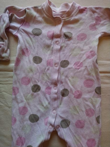 Bavlnený overal, farebné bodky, 62