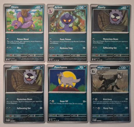 Pokémon karty "temporal forces" (5),