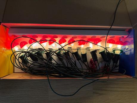 Vianocne svetielka muchotravky 2x, 