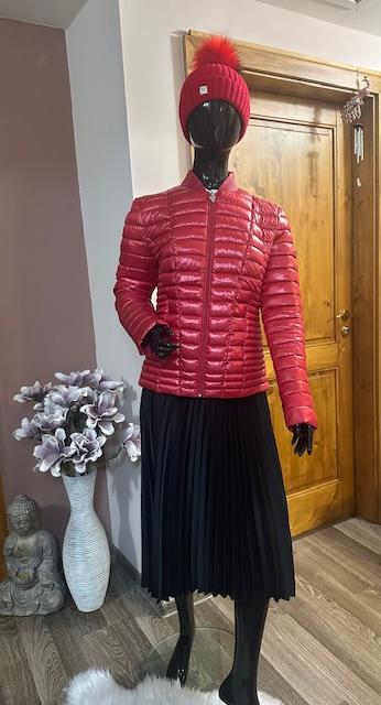 Ružovočervená metalická vetrovka guess originál, guess,l / m