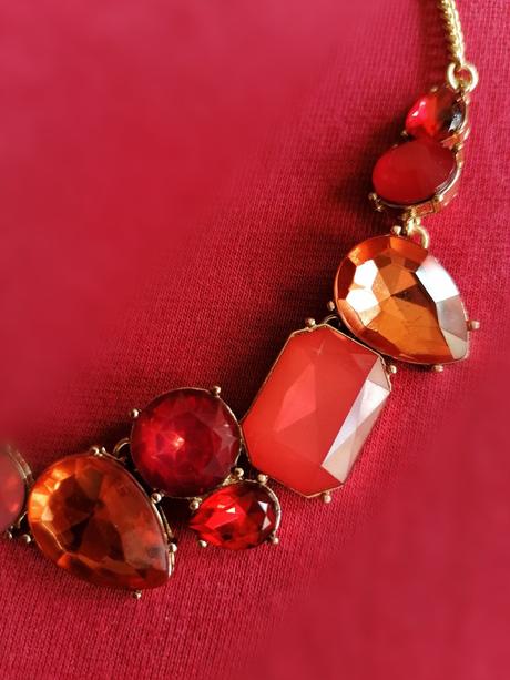 Bijou brigitte - červený náhrdelník, bijou brigitte