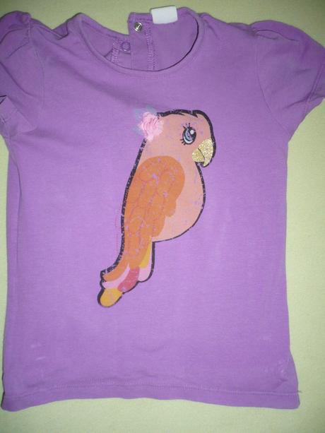 Tričko pre dievčatá, h&m,86
