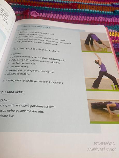 Kniha a dvd powerjoga kondiční cvičení na doma,