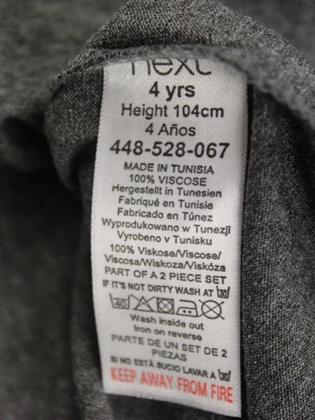 -padavé jemné tričko next, veľ. 4 r. a, next,104