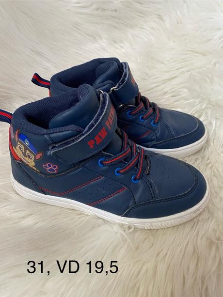 Tenisky clenkove paw patrol vel. 31, disney,31