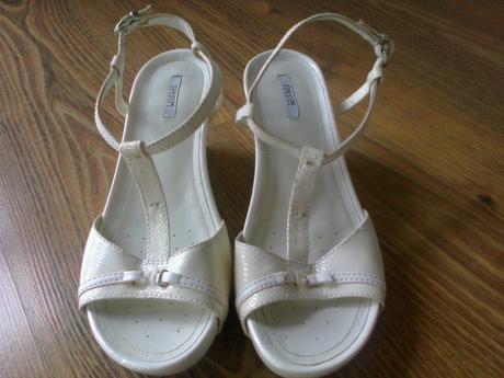 Biele sandále geox, geox,38