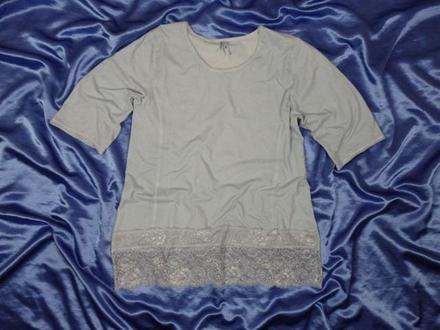 Kvalitná tunika s čipkou, 46