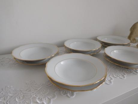 Bohémia taniere -55, čechoslovákia porcelán 6+6,, 